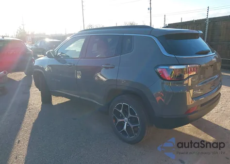 2024 Jeep Compass Latitude 4X4 из США, поврежденный, VIN 3C4NJDBNXRT605923